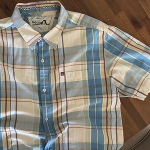 Summer short sleeve XL buttondown Quicksilver soft